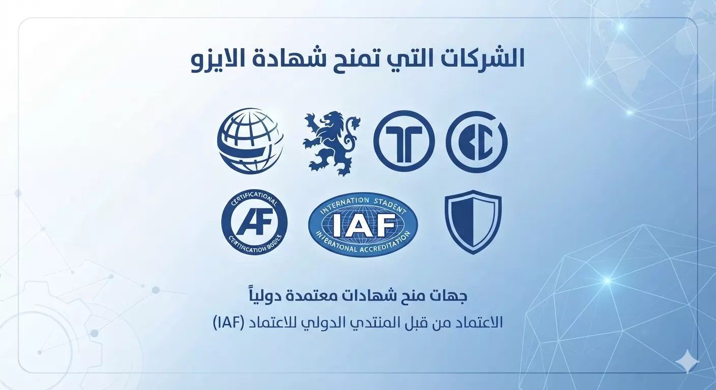 الشركات التي تمنح شهادة الأيزو
