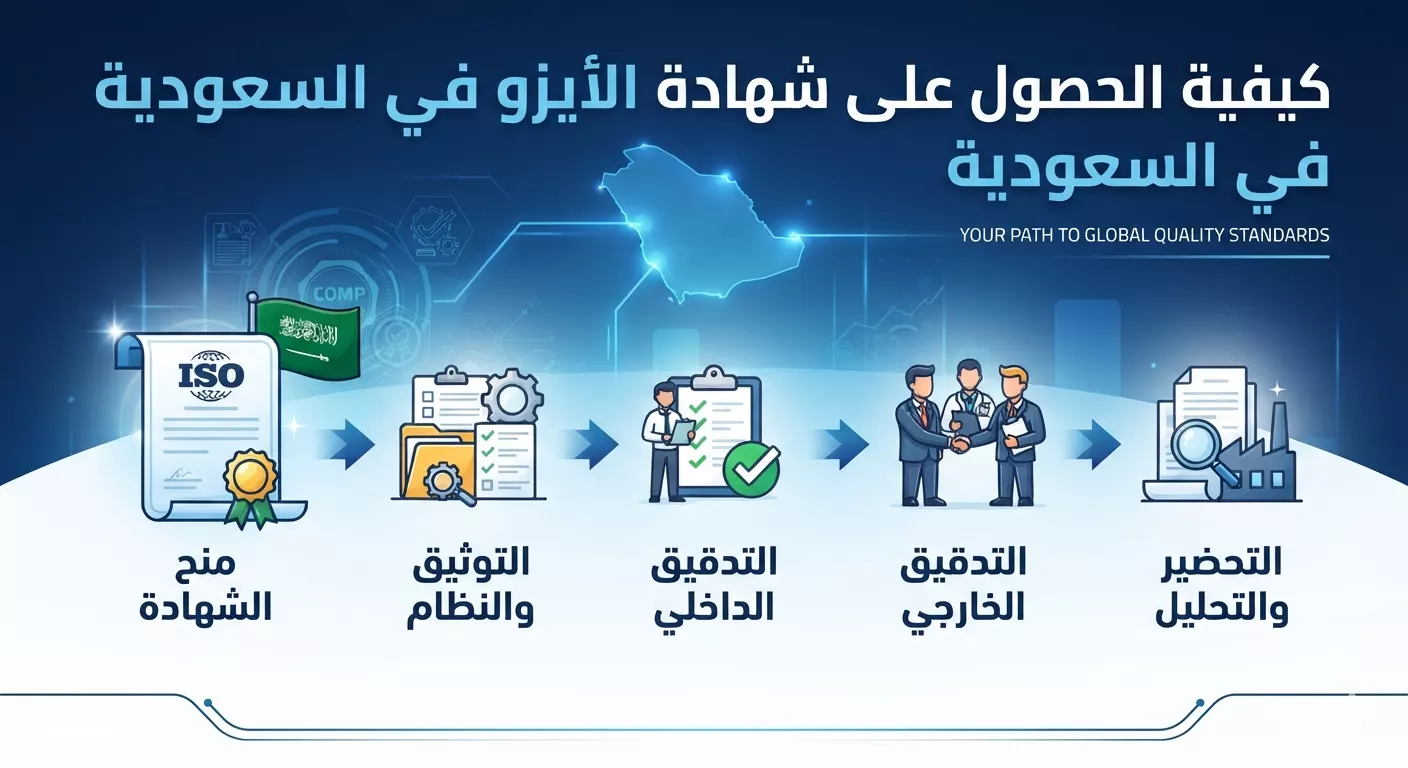كيفية الحصول على شهادة الأيزو في السعودية