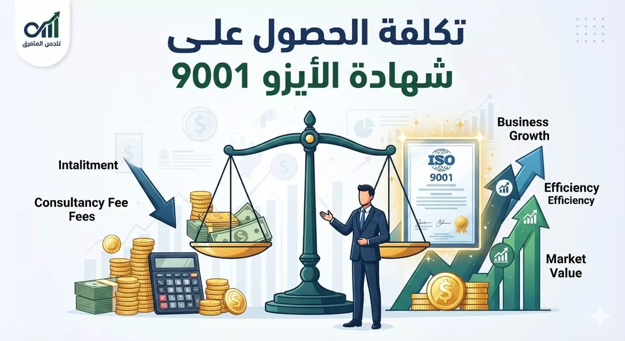 تكلفة الحصول على شهادة الأيزو 9001